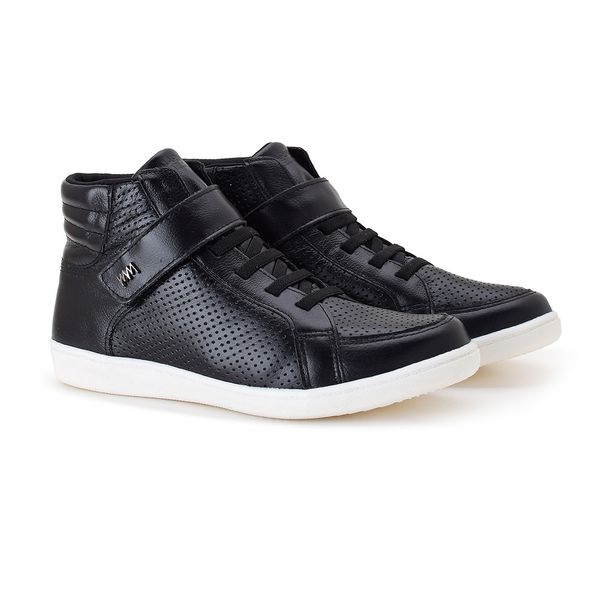 Botinha Eliza Forato Preto