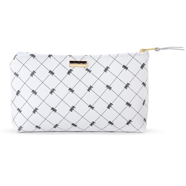 Necessaire Sienna em Couro P&B Média
