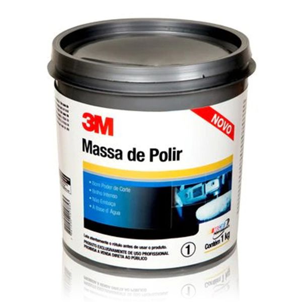 Massa de Polir 1kg - 3M