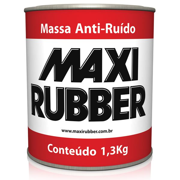 Massa Anti-Ruído 1,3kg - Maxi Rubber