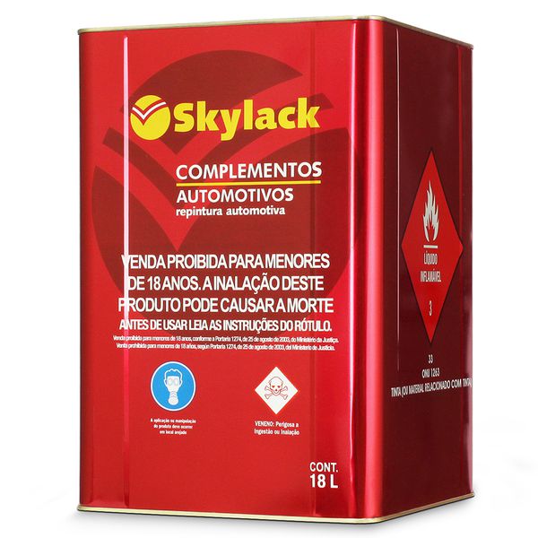 Thinner Automotivo para PU Poliéster 18L - Skylack