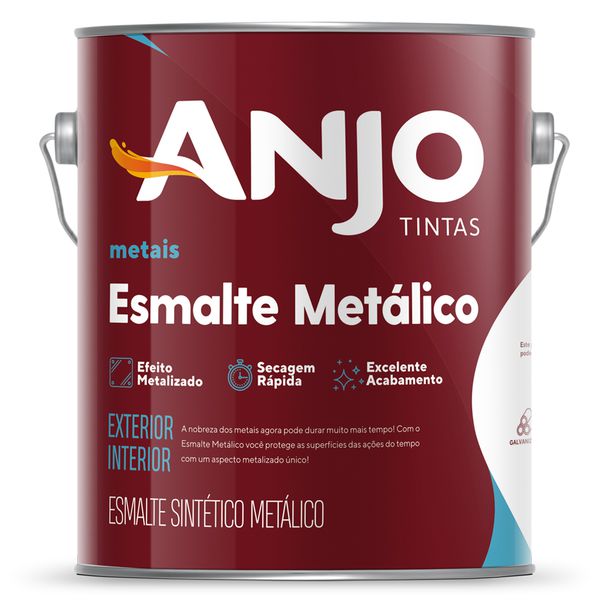 Esmalte Sintético Metálico 3,6L - Anjo