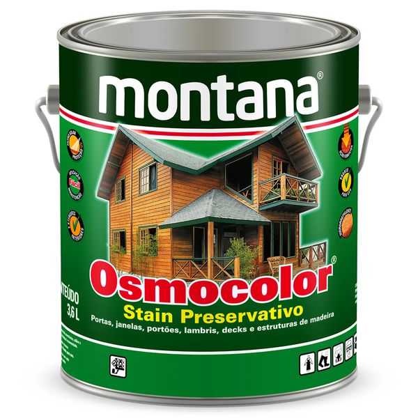Osmocolor Stain Preservativo 3,6L - Montana