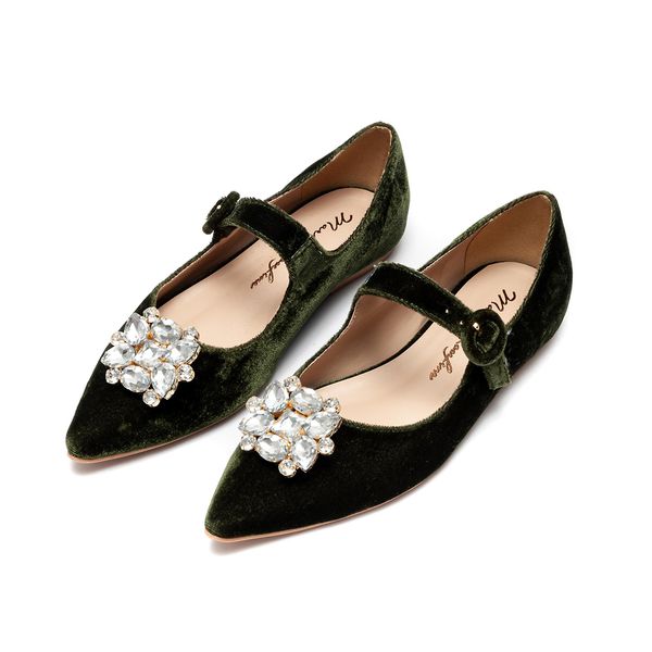 Sapatilha Monalisa Pedraria Cristal | Marrie Josefine Copia