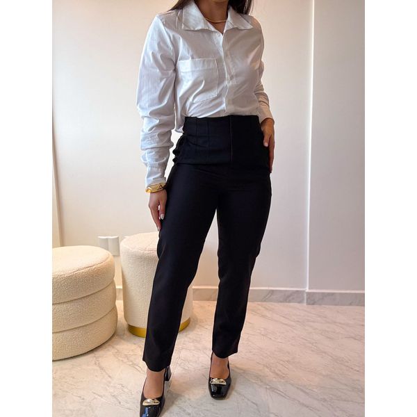 Calça alfaiataria Pietra Preto