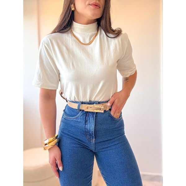 Camiseta Tanise Off White
