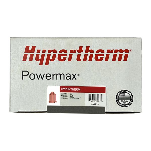 Bico De Goivagem 85A 220797 Caixa Com 25 Unidade - Hypertherm, Bico De Goivagem 85A, 220797, Hypertherm