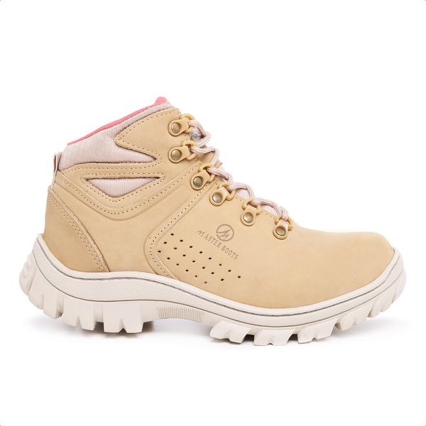 Bota Arizon Com CA Bico de Pvc - Areia Salmão - MASTER BOOTS