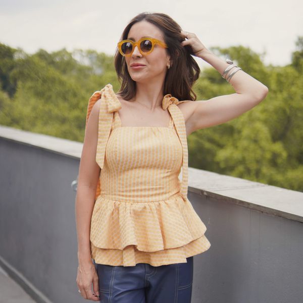 Blusa Amélia Amarelo