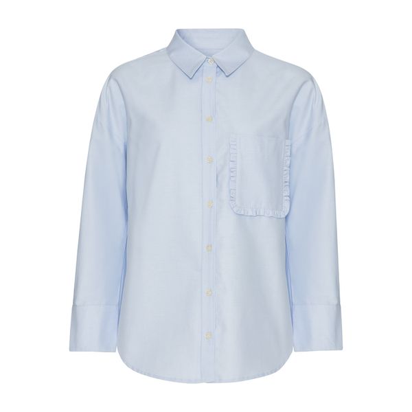 Camisa Cecilia - Oxfordine Azul