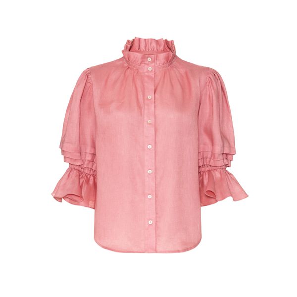 Camisa Eugênia - Rosa