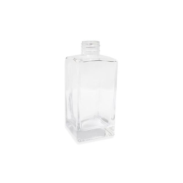VIDRO SQUARE 250ml R 28/410 TRANSPARENTE