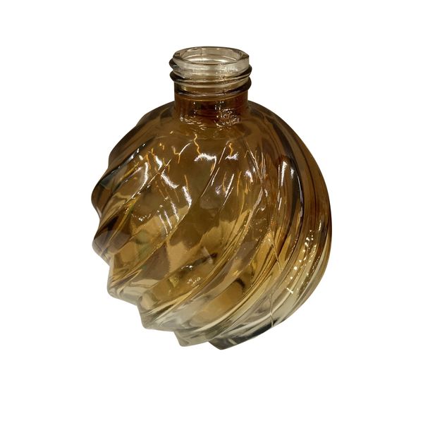 VIDRO BOLA ESPIRAL 250ML R 28/410 DEGRADE AMBAR
