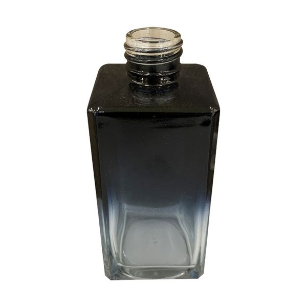 VIDRO SQUARE 250ML R.28/410 DEGRADE PRETO AZULADO