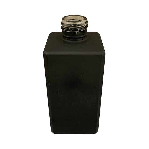 VIDRO SQUARE 250ML R 28 / 410 PRETO FOSCO