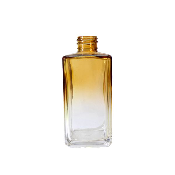 VIDRO SQUARE 250ML R 24/410 DEGRADE AMBAR