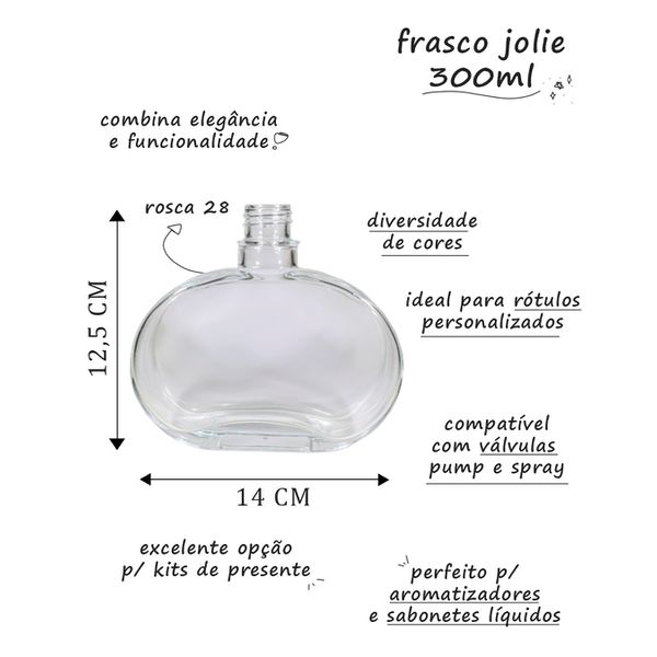 VIDRO JOLIE 300ML R.28/410 CELEBRARE CHAMPAGNE