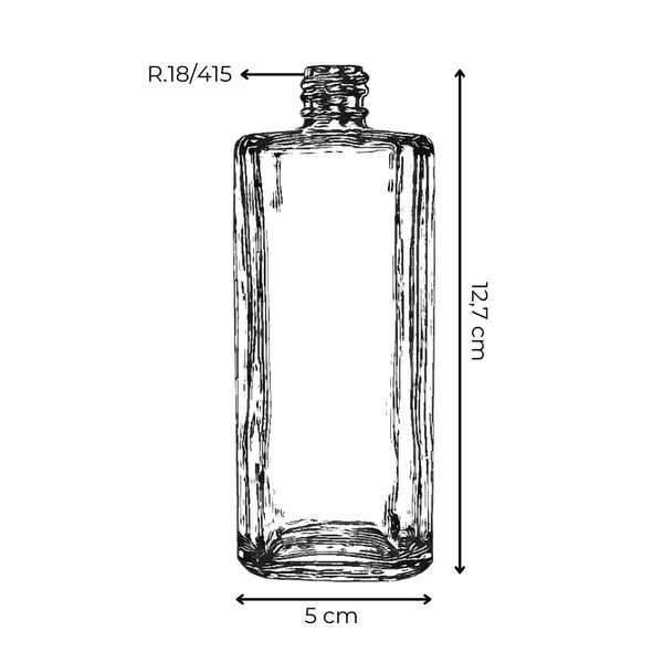 VIDRO CANELADO 100ML R.18/415