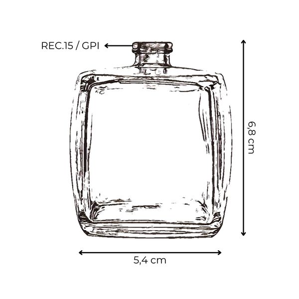 VIDRO ICE 100ML REC.15/GPI TRANSPARENTE