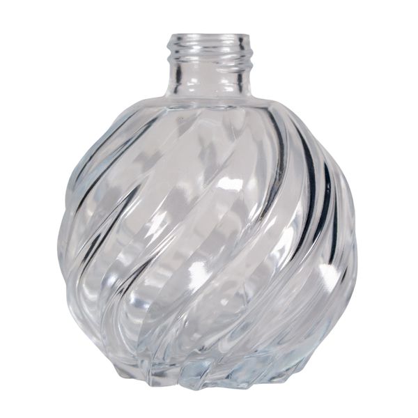 VIDRO BOLA ESPIRAL TRANSPARENTE 250ML R 28/410