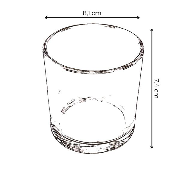 COPO DE VIDRO 260ML PRINCESS