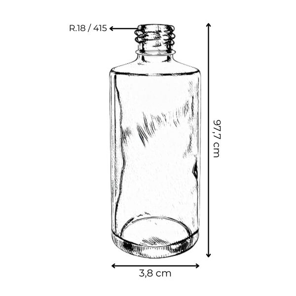 VIDRO LAQUE 60ML R.18/415 TRANSPARENTE