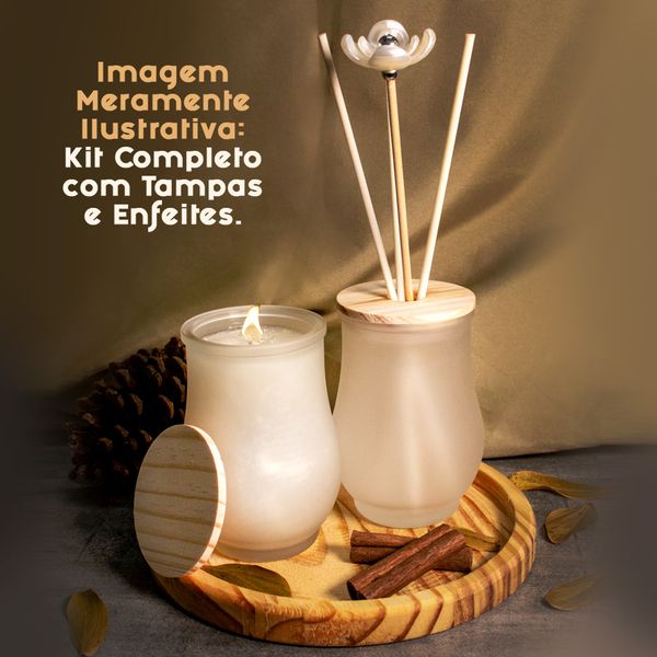 COPO VIDRO LAMPARINA 360ML FOSCO