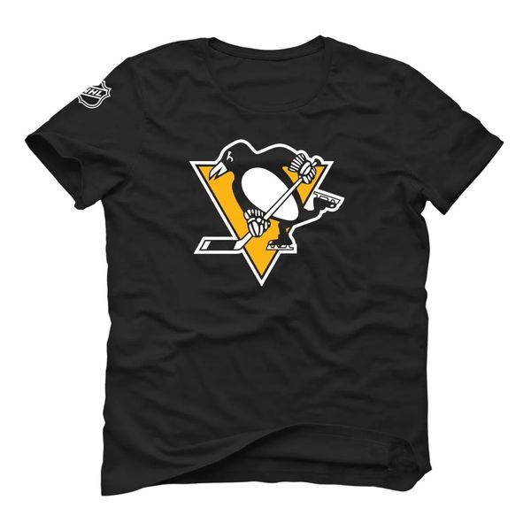 Camisa NHL Hockey Clássica de Inverno Authentic Penguins Wordmark