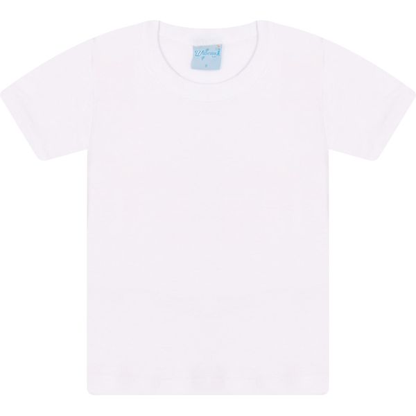 Camiseta Básica Masculina Infantil Juvenil 100% Al... - Aymêe