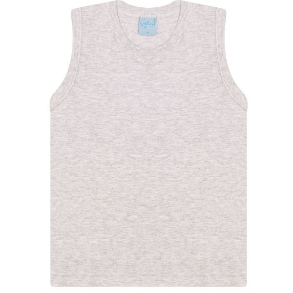 Camiseta Regata Infantil Masculina Juvenil Algodão... - Aymêe
