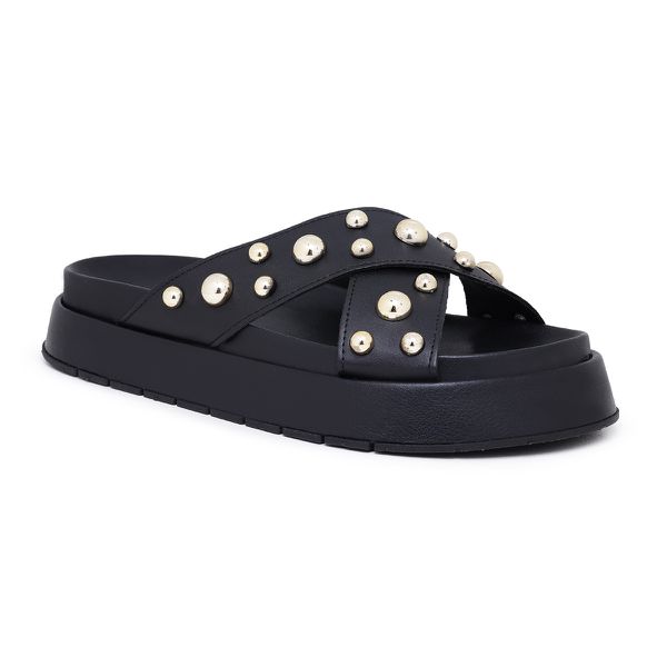 Sandália Flatform Comfort Scarlett Maxtherapy Preta