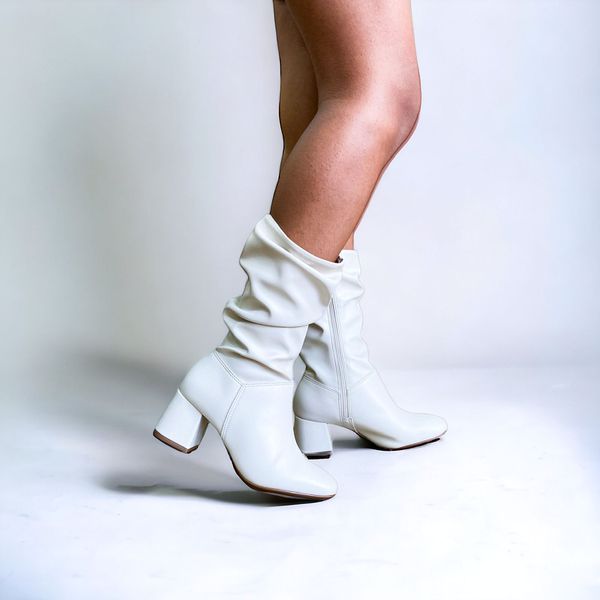 BOTA VALENTINA OFF WHITE