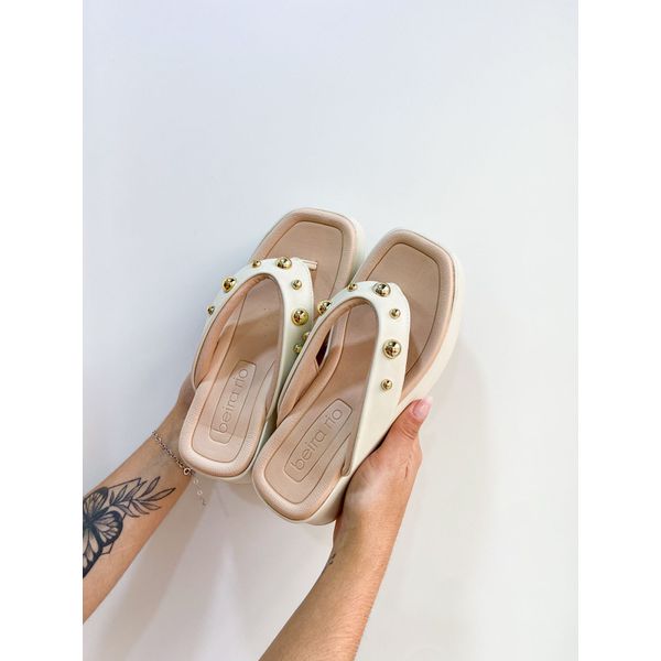 Flat Diana OFF WHITE