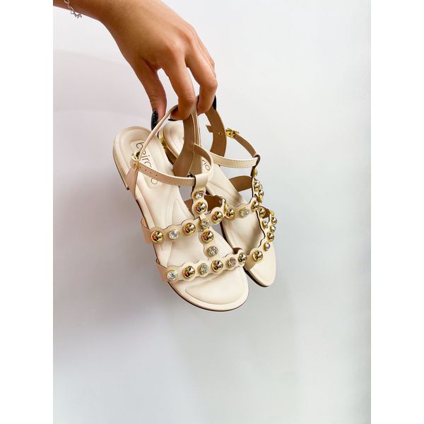 Sandalia Sophia OFF WHITE