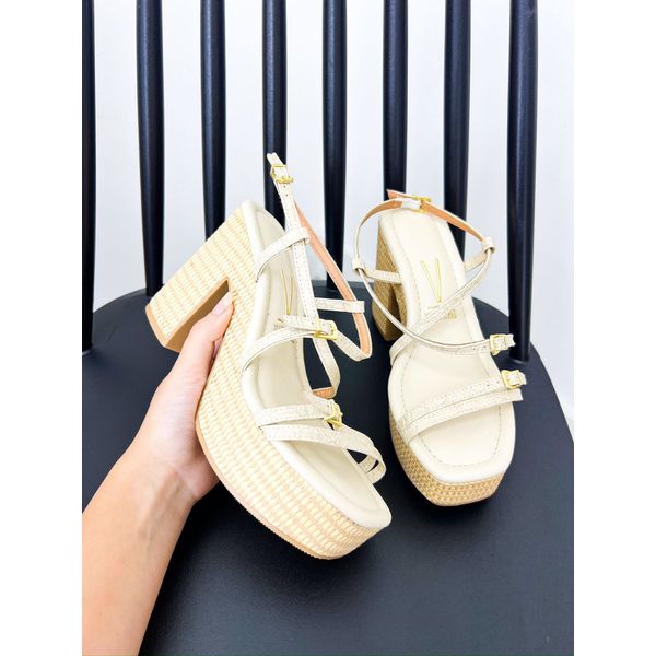 Sandalia Liana OFF WHITE