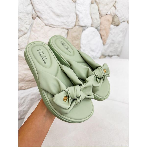 Flat Malu VERDE MENTA