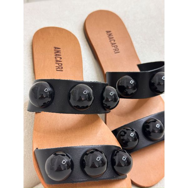 Rasteirinha Lana PRETO