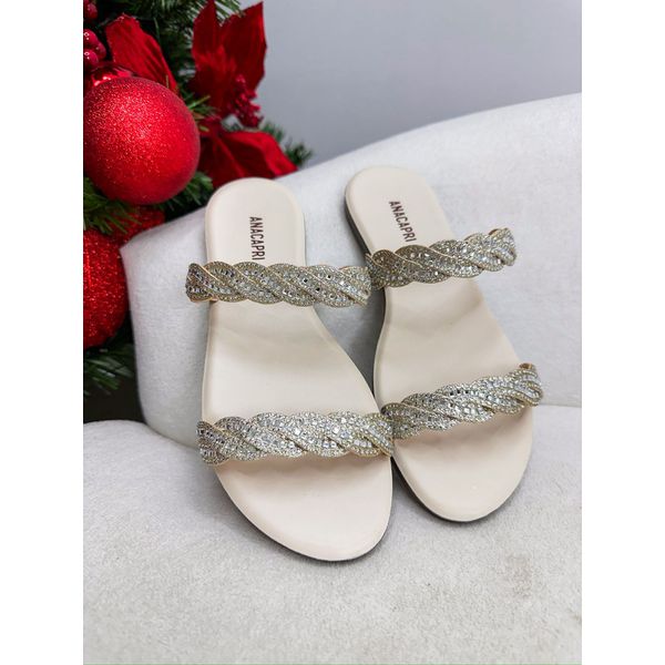 Rasteirinha Mya OFF WHITE