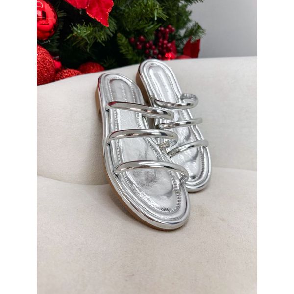 Rasteirinha Jasmin PRATA