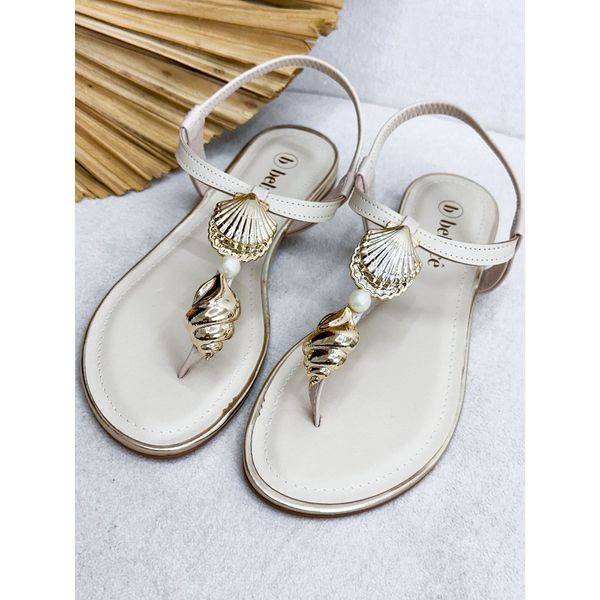 Rasteirinha Isa OFF WHITE