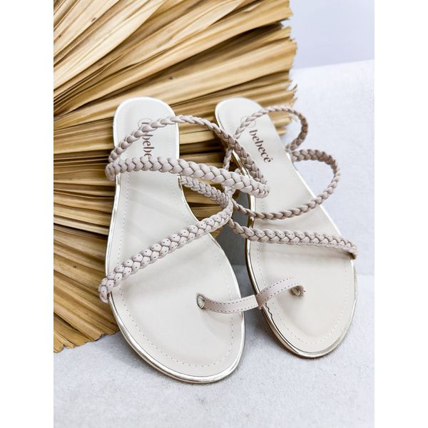 Rasteirinha Brendha OFF WHITE