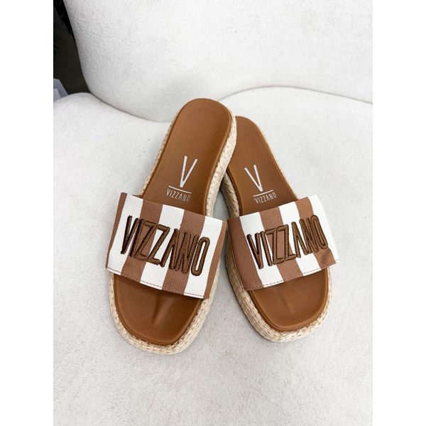 Flat Yani CARAMELO LISTRADO 