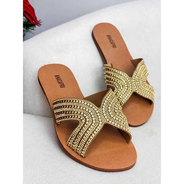 Rasteirinha Tiffany DOURADO