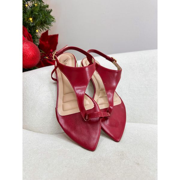 Rasteirinha Ceci BORDO