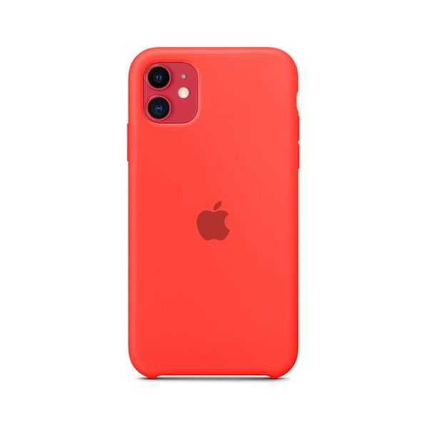 CASE CAPINHA IPHONE 11 SILICONE ROSA CHICLETE