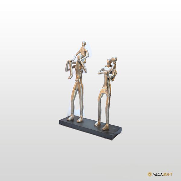 ESCULTURA FAMILIA 4 PESSOAS 
