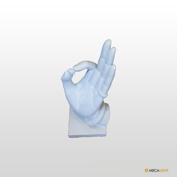 Escultura Mão Branca