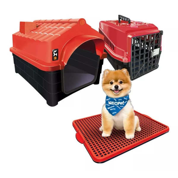 Kit Casa para Cachorros Plástica RinoPet N2