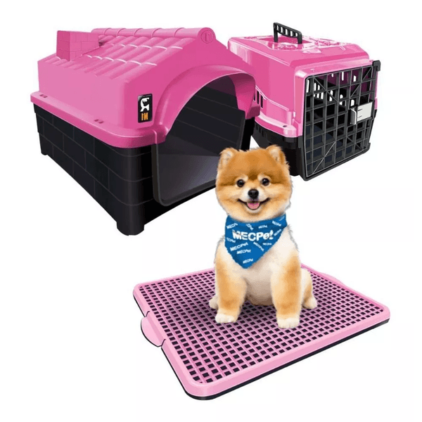 Kit Casa para Cachorros Plástica RinoPet N1