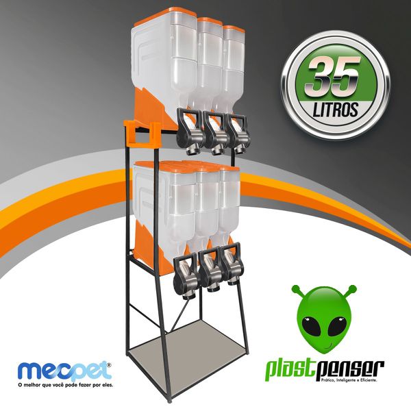 Dispenser PlastPenser 6 Módulos 35L